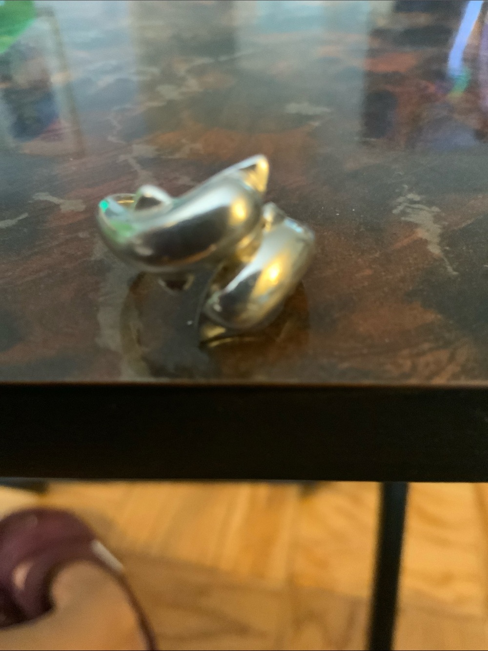Sterling Silver Dolphin Wrap Ring - Women Jewelry